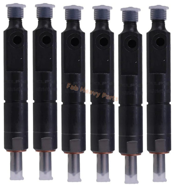 6 PCS Fuel Injector 2645A017 for Perkins Engine 1004G 1004 - 4 1006 - 6 - Fab Heavy Parts