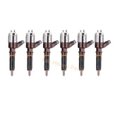 6 PCS Fuel Injector 2645A741 2645A706 2645A707 2645A729 for Perkins Engine 1106D 1106D - E66TA 1104D - 44T - Fab Heavy Parts