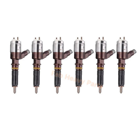 6 PCS Fuel Injector 2645A741 2645A706 2645A707 2645A729 for Perkins Engine 1106D 1106D - E66TA 1104D - 44T - Fab Heavy Parts