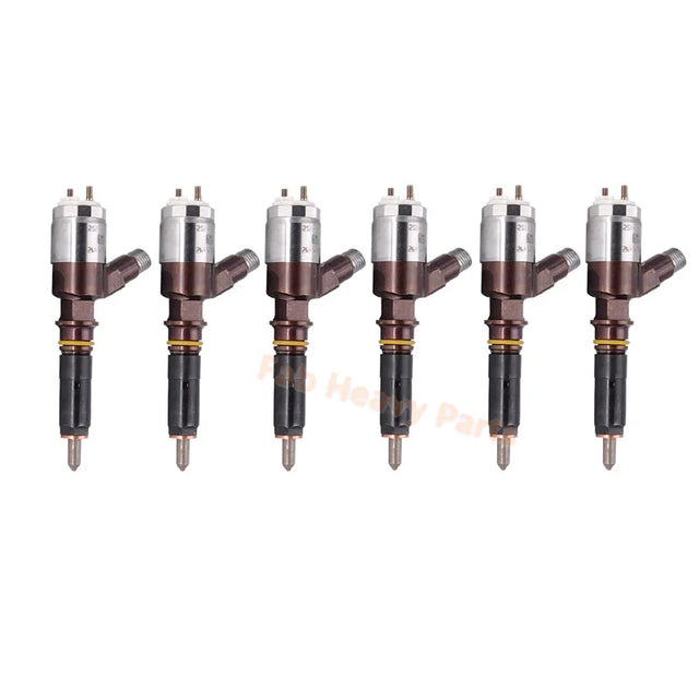 6 PCS Fuel Injector 2645A741 2645A706 2645A707 2645A729 for Perkins Engine 1106D 1106D-E66TA 1104D-44T