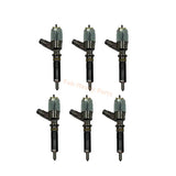 6 PCS Fuel Injector 2645A742 2645A473 2645A708 for Perkins Engine 1106D - E66TA - Fab Heavy Parts
