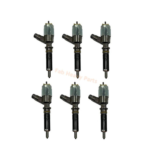 6 PCS Fuel Injector 2645A742 2645A473 2645A708 for Perkins Engine 1106D - E66TA - Fab Heavy Parts