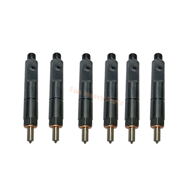 6 PCS Fuel Injector 2645F005 for Perkins Engine 1004.4 1004.40 1004.40T 1004.4T 1006.6 - Fab Heavy Parts