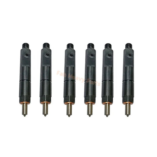 6 PCS Fuel Injector 2645F005 for Perkins Engine 1004.4 1004.40 1004.40T 1004.4T 1006.6 - Fab Heavy Parts