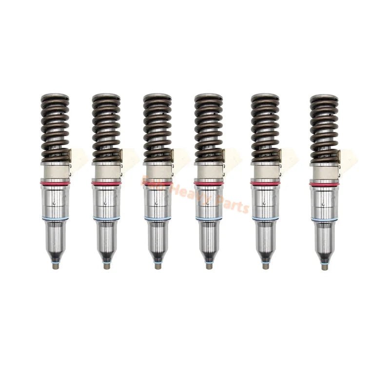 6 PCS Fuel Injector 294 - 3002 2943002 Fits for Caterpillar CAT Engine C13 Petroleum Package TH35 - C13T TH35 - E81 - Fab Heavy Parts