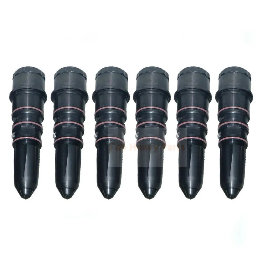 6 PCS Fuel Injector 3013722 3018332 3054222 3018330 Fits for Cummins Engine NT855 - Fab Heavy Parts