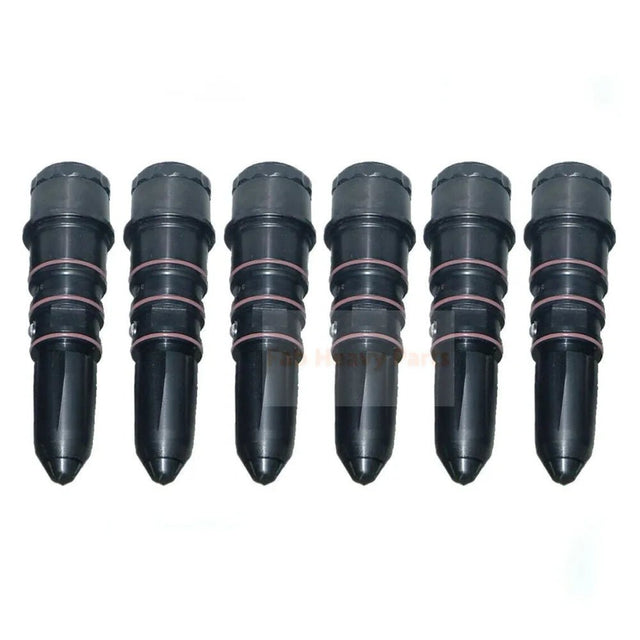 6 PCS Fuel Injector 3013722 3018332 3054222 3018330 Fits for Cummins Engine NT855 - Fab Heavy Parts