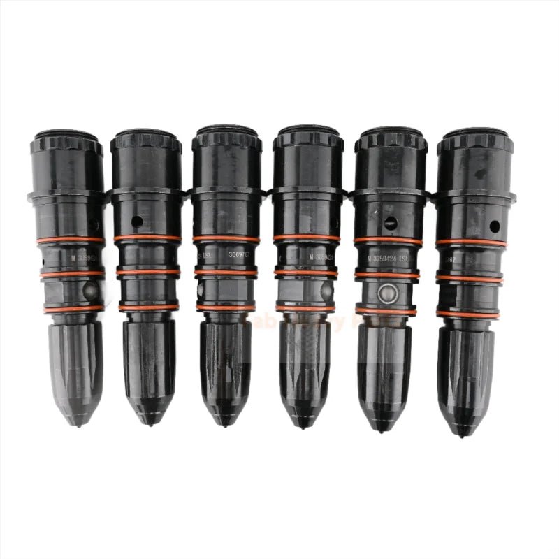 6 PCS Fuel Injector 3069767 Fits for Cummins Engine NH855 N855 NT855 - Fab Heavy Parts