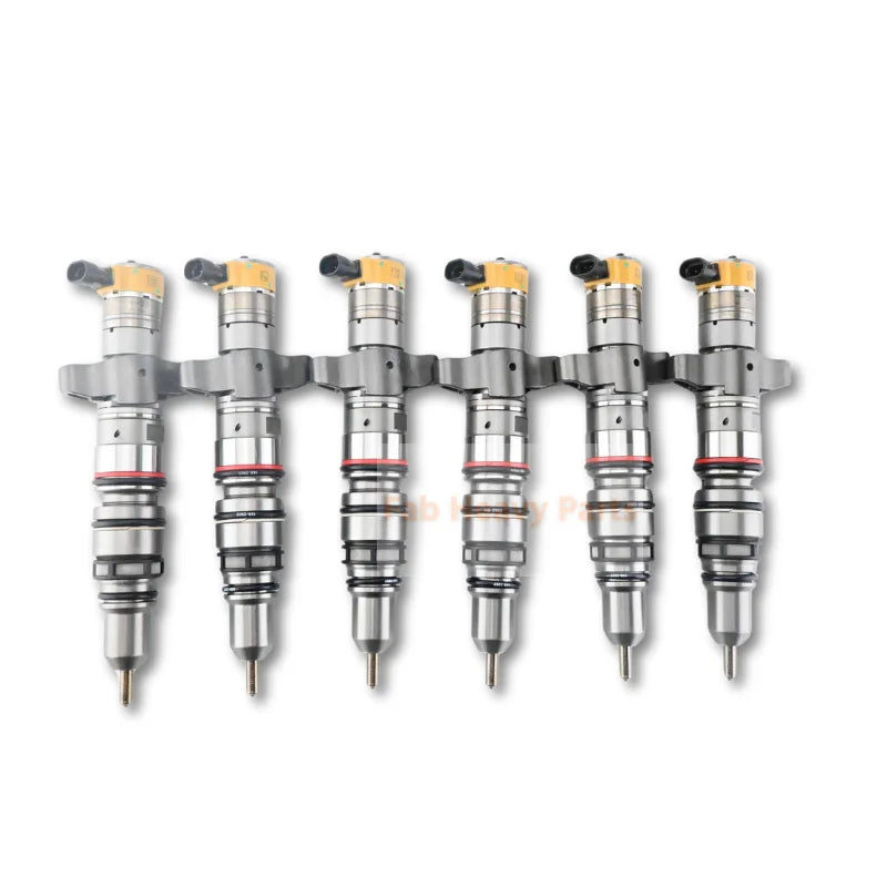 6 PCS Fuel Injector 328-2583 3282583 20R-8057 20R8057 Fits for Caterpillar CAT Engine C7