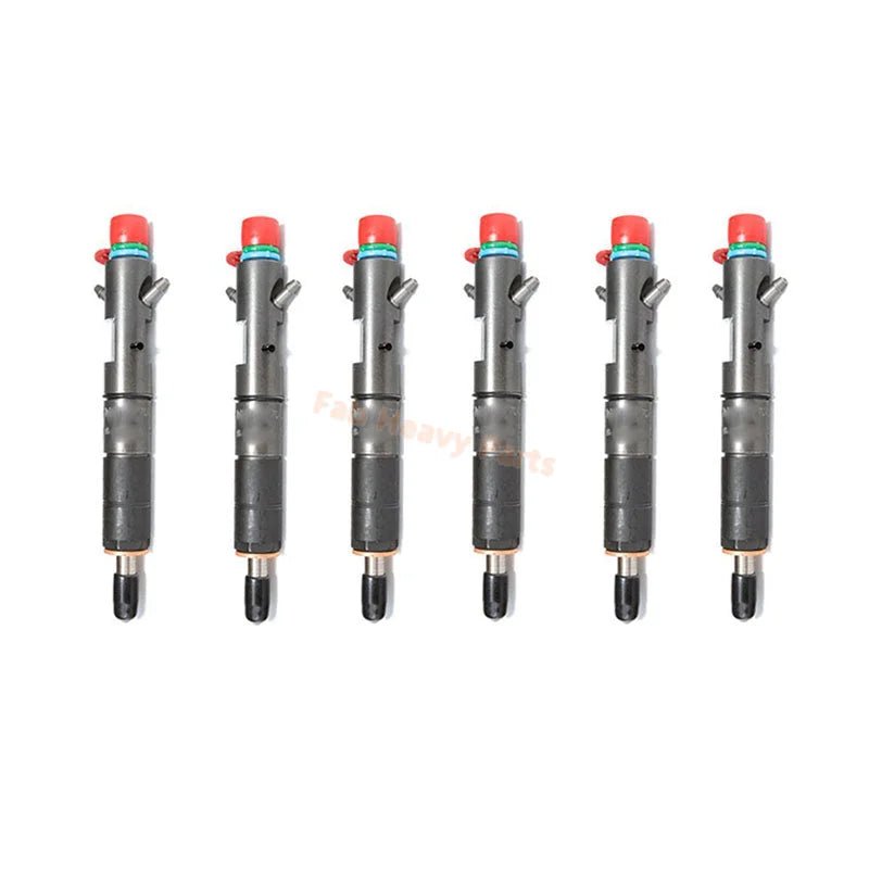 6 PCS Fuel Injector 364 - 7040 3647040 T408845 for Perkins Fits for Caterpillar CAT Engine C7.1 - Fab Heavy Parts