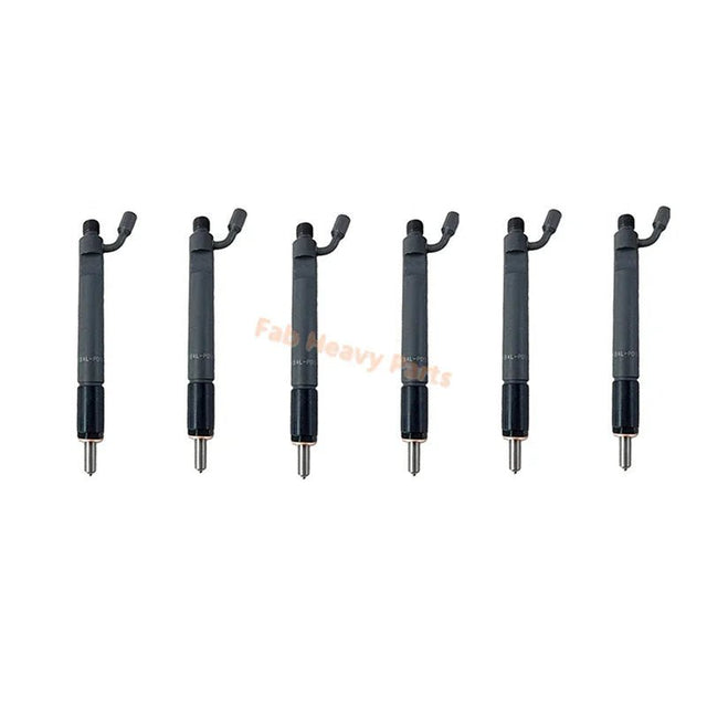 6 PCS Fuel Injector 3802097 Fits for Cummins Engine 4BT3.9L 6B5.9L 6C - Fab Heavy Parts