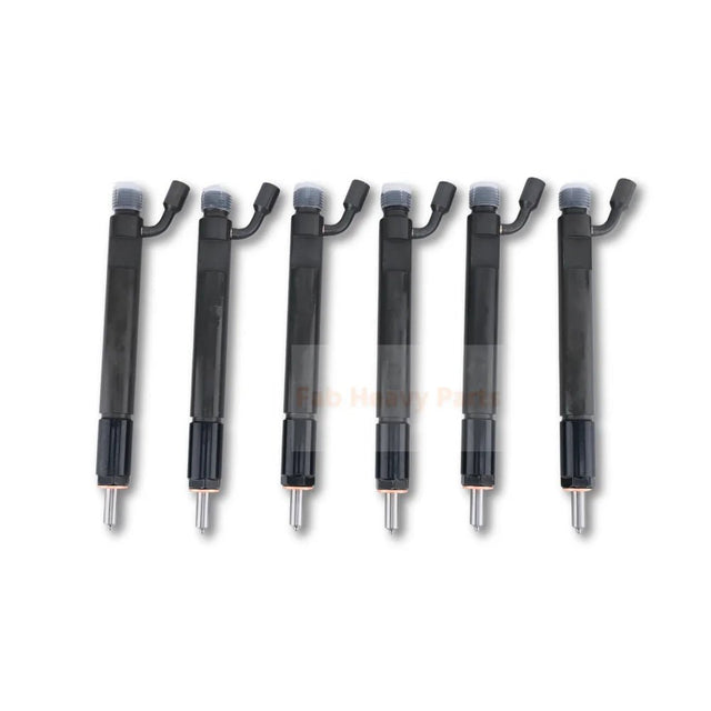 6 PCS Fuel Injector 3931735 0432191531 Fits for Cummins Engine 6CT 8.3 - Fab Heavy Parts