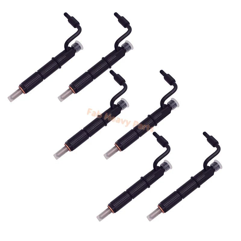 6 PCS Fuel Injector 5I - 7706 5I7706 10R - 7599 10R7599 Fits for Caterpillar CAT Engine 3064 3066 S4KT S6KT - Fab Heavy Parts