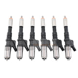 6 PCS Fuel Injector 6156-11-3300 6156113300 Fits For Komatsu