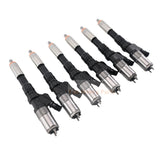 6 PCS Fuel Injector 6156-11-3300 6156113300 Fits For Komatsu