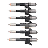 6 PCS Fuel Injector 6156-11-3300 6156113300 Fits For Komatsu