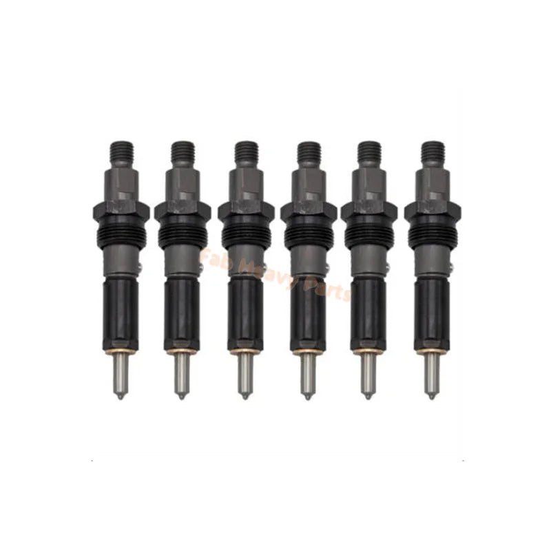 6 PCS Fuel Injector Fits for Cummins Engine 5.9L 12V Dodge RAM 94 - 98 - Fab Heavy Parts