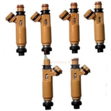 6 PCS Fuel Injector Nozzle MD337900 195500 - 3300 Fits for Mitsubishi - Montero - 3.5L 6G74 1998 - 2004 - Fab Heavy Parts