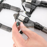 6 PCS Fuel Injector VH23670E0010 for Hino Engine J08E Kobelco Excavator SK350 - 9 SK200 - 8 SK260 - 8 - Fab Heavy Parts