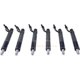Injecteur de carburant avec buse 1815409C91 781696, 6 pièces, adapté au moteur Navistar DT360 DTA360