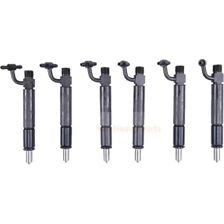 6 PCS Fuel Injector w/Nozzle 1815409C91 781696 Fits for Navistar DT360 DTA360 Engine - Fab Heavy Parts