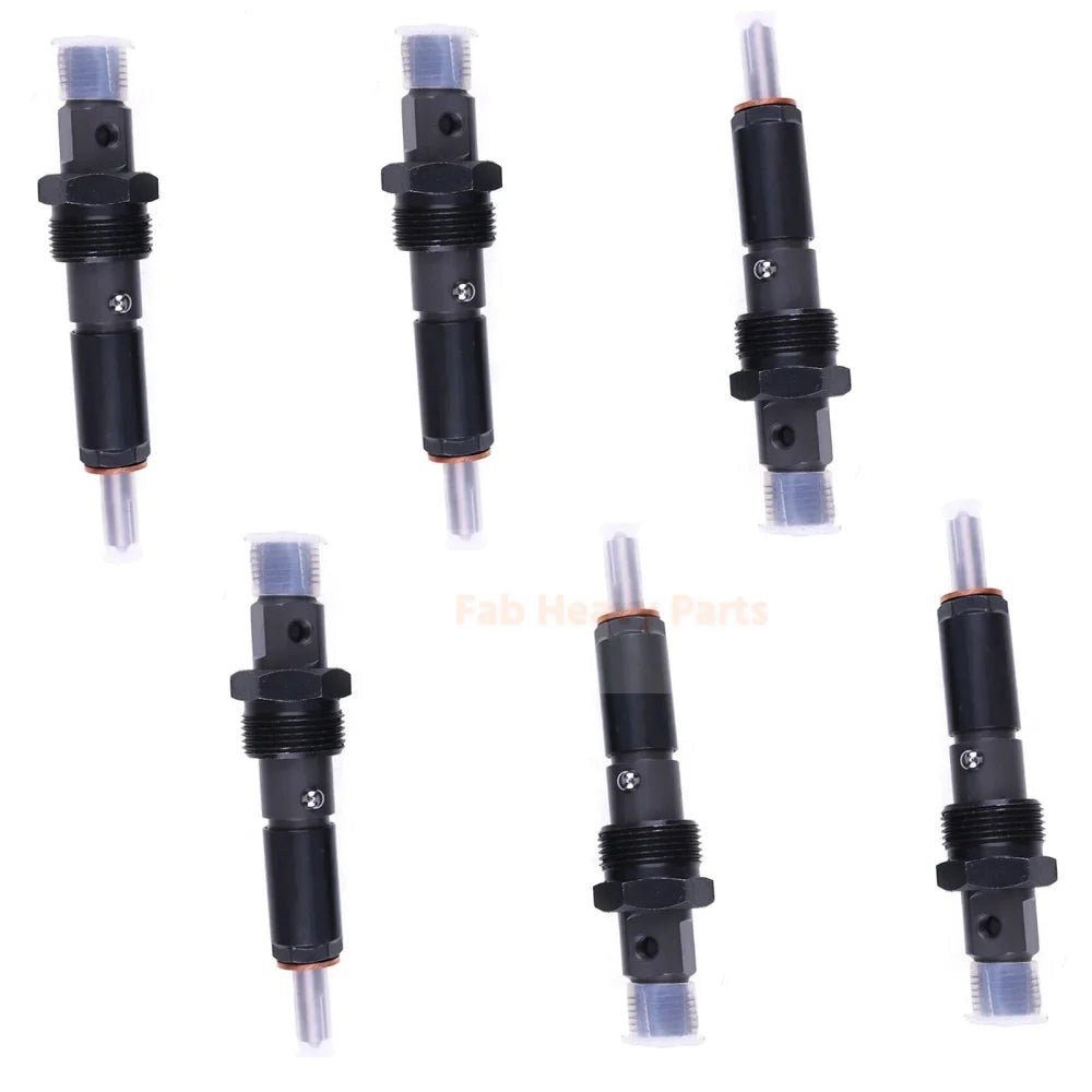 6 PCS Fuel Injectors Set C4994274 4994274 Fits for Cummins Engine 6BT 6BTAA 5.9L - Fab Heavy Parts