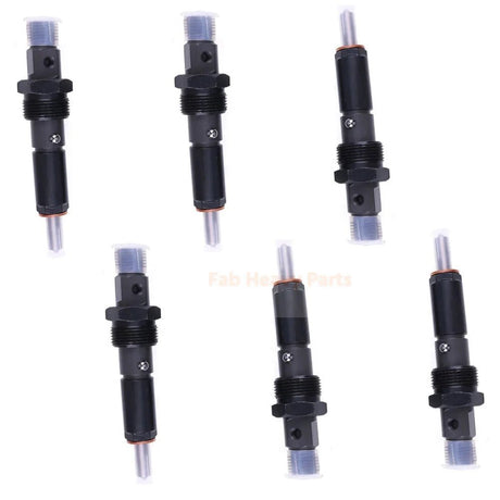 6 PCS Fuel Injectors Set C4994274 4994274 Fits for Cummins Engine 6BT 6BTAA 5.9L - Fab Heavy Parts