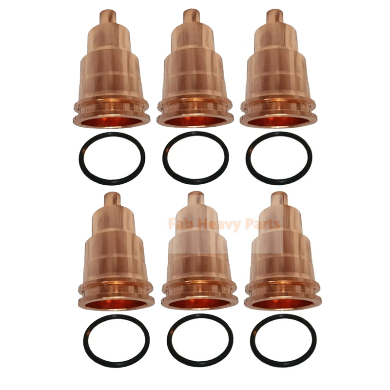 6 PCS Injector Sleeve 85104134 Fits for Volvo FM Truck Engine D12D D12F - Fab Heavy Parts