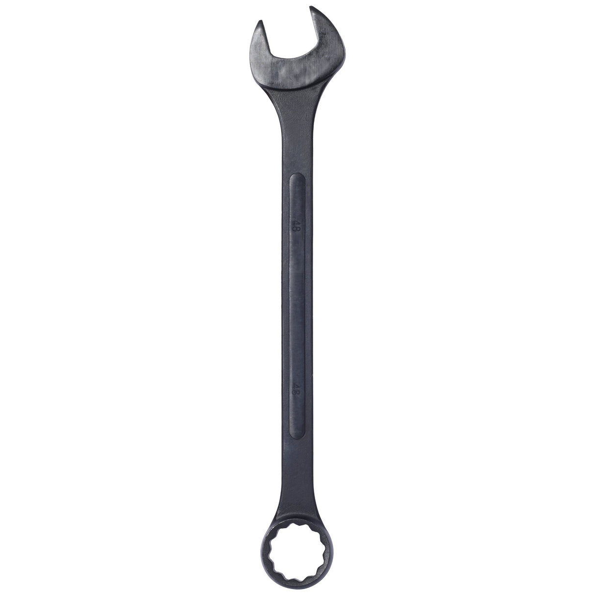 6 PCS Jumbo Combination Wrench Set Extra Large Metric 1 - 3/8'' to 2'' Black Oxide with Pouch - Fab Heavy Parts