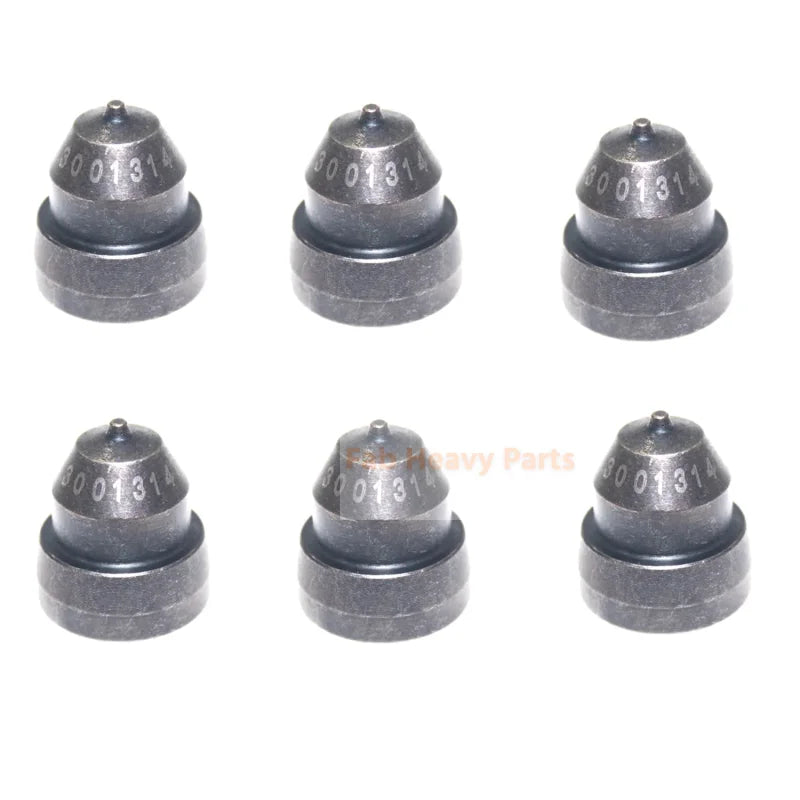 6 Pcs New Fuel Injector Cup 3001314 206572 Fits For Cummins K 10-.0085×10°