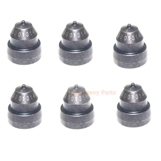 6 Pcs New Fuel Injector Cup 3001314 206572 Fits For Cummins K 10 - .0085×10° - Fab Heavy Parts