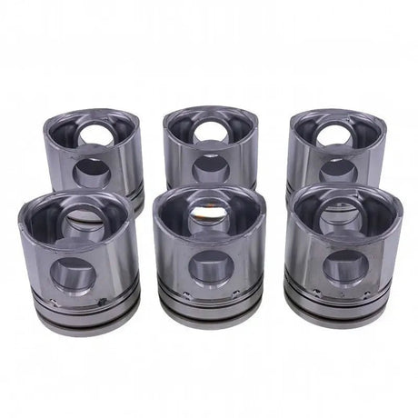 6 Pcs Piston 3926632 for Cummins Engine B3.9L 4B 4BT 4BTA 4BTAA B5.9L 6B 6BT 6BTA 6BTAA - Fab Heavy Parts