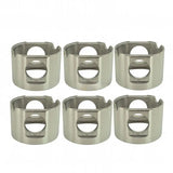 6 Pcs Piston Skirt 132-6663 for Caterpillar CAT Engine 3406 3456 C-12 C-15 C-16 Excavator 320 375 320B 325B 375 385B 5080 5090B 6040 6060