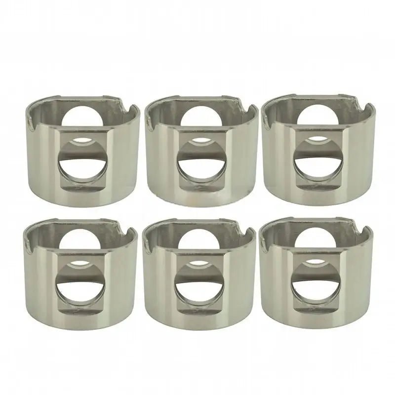 6 Pcs Piston Skirt 132-6663 for Caterpillar CAT Engine 3406 3456 C-12 C-15 C-16 Excavator 320 375 320B 325B 375 385B 5080 5090B 6040 6060 - Fab Heavy Parts