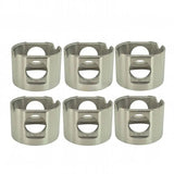 6 Pcs Piston Skirt 132-6663 for Caterpillar CAT Engine 3406 3456 C-12 C-15 C-16 Excavator 320 375 320B 325B 375 385B 5080 5090B 6040 6060 - Fab Heavy Parts
