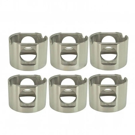 6 Pcs Piston Skirt 132-6663 for Caterpillar CAT Engine 3406 3456 C-12 C-15 C-16 Excavator 320 375 320B 325B 375 385B 5080 5090B 6040 6060 - Fab Heavy Parts