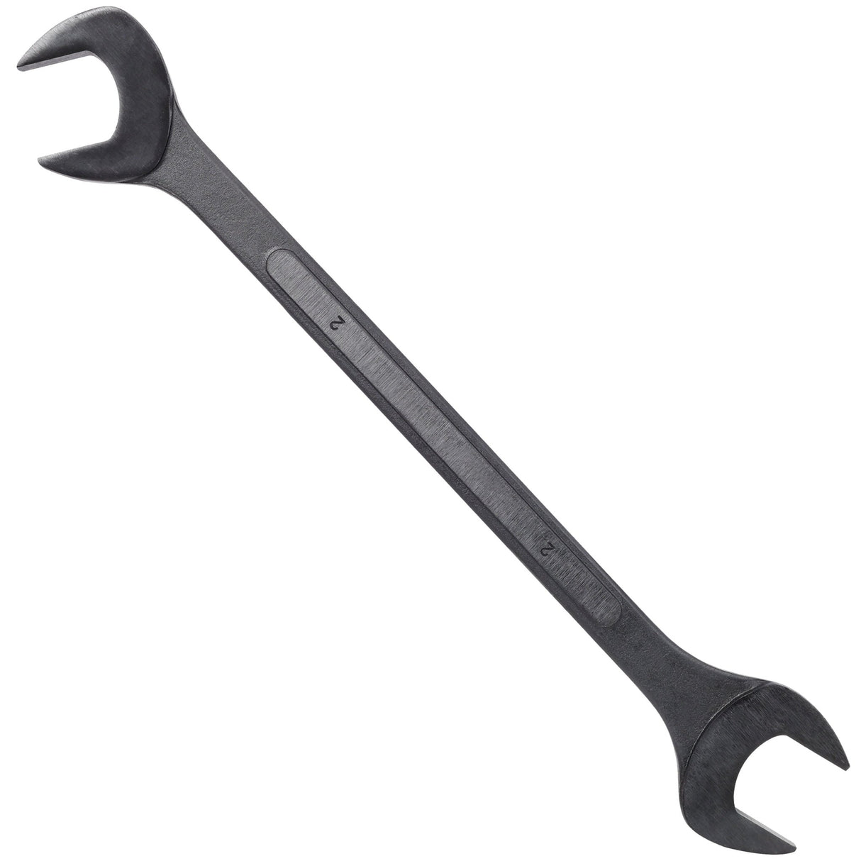 6 PCS SAE Jumbo Combination Angle Wrench Set Extra Large Black-Oxide Jumbo Combo Angle Wrench Set 1-3/8“ - 2” with Pouch - Fab Heavy Parts
