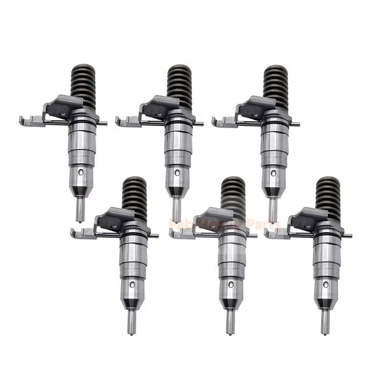6 Piece Fuel Injector 107 - 1231 0R - 4368 Fits for Caterpillar CAT Engine 3116 - Fab Heavy Parts