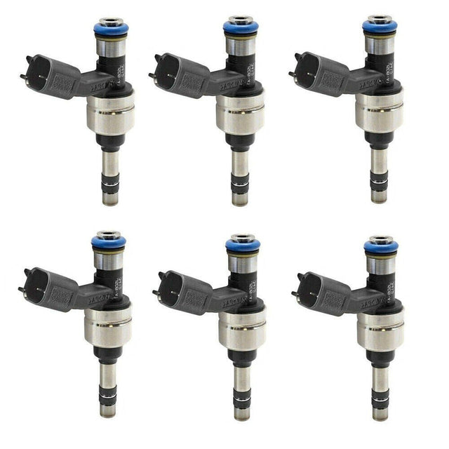 6-Piece Fuel Injector 12634126 Fits for Buick Enclave Cadillac Chevrolet Impala GMC - Fab Heavy Parts