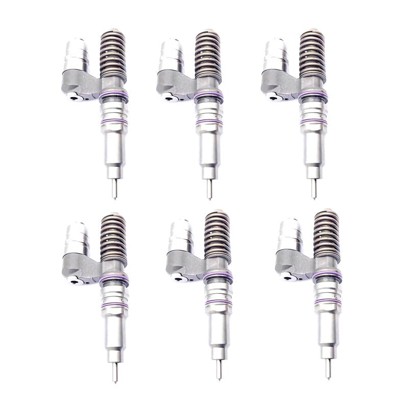 6 Piece Fuel injector 21160093 0414702025 Fits for Volvo Penta Engine TAD1240 TAD1241 TAD1242 - Fab Heavy Parts