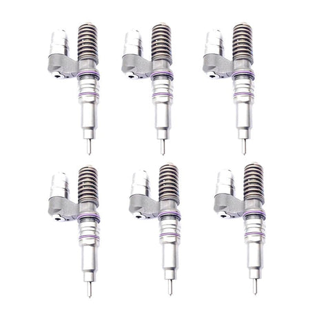 6 Piece Fuel injector 21160093 0414702025 Fits for Volvo Penta Engine TAD1240 TAD1241 TAD1242 - Fab Heavy Parts