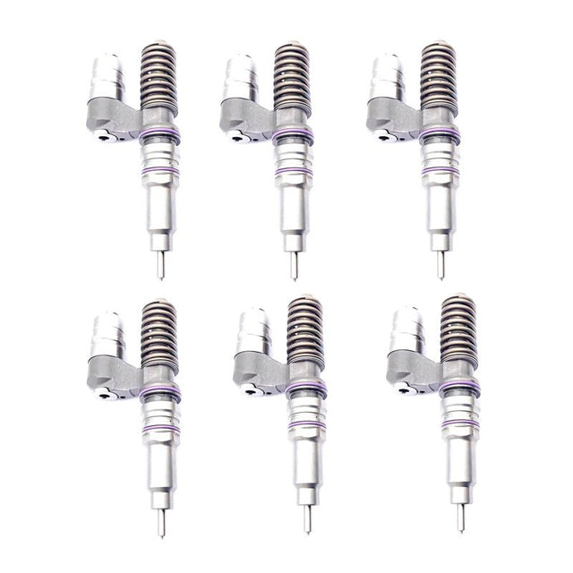 6 Piece Fuel injector 21160093 0414702025 Fits for Volvo Penta Engine TAD1240 TAD1241 TAD1242 - Fab Heavy Parts