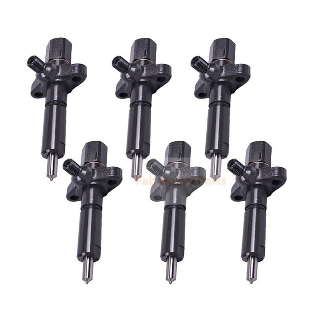 6 Piece Fuel Injector 2645K008 Fits for Perkins Engine 6.3544 - Fab Heavy Parts