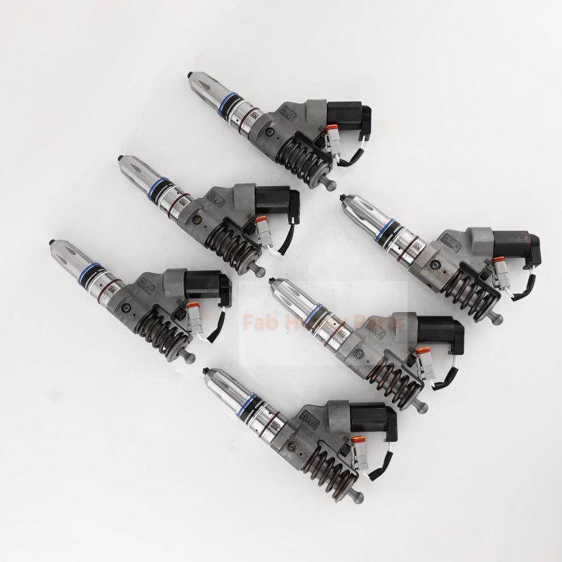 6 Piece Fuel Injector 3411752 3087557 3084589 Fits for Cummins Engine M11 ISM - Fab Heavy Parts