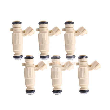 6 Piece Fuel Injector 35310 - 23600 Fits for Hyundai Kia 2.0L 2.7L - Fab Heavy Parts