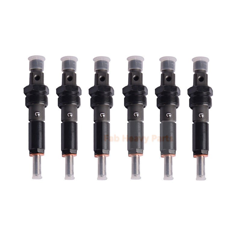 6 Piece Fuel Injector 3926818 Fits for Cummins Engine 6C 6BTAA 5.9L Dodge Ram Pickup Truck 2500 3500 - Fab Heavy Parts