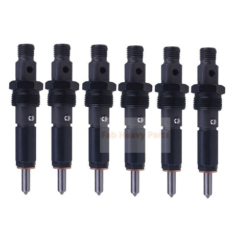 6 Piece Fuel Injector 3966162 36052 Fits for Cummins Engine 6B5.9 - Fab Heavy Parts
