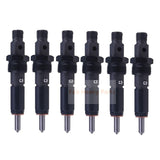 6 Piece Fuel Injector 3975713 37185 Fits for Cummins Engine 4B3.9 Tier 2 G - Drive - Fab Heavy Parts