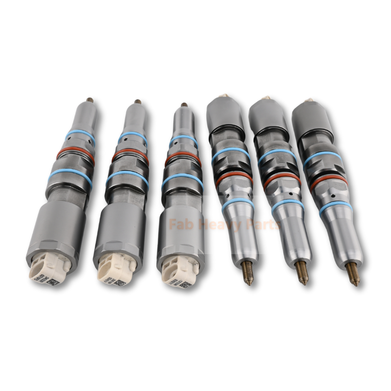 6 Piece Fuel Injector 460-8213 20R-5077 Fits for Caterpillar CAT Engine C9 C9.3 Wheel Loader 966L 966M 972L 972M