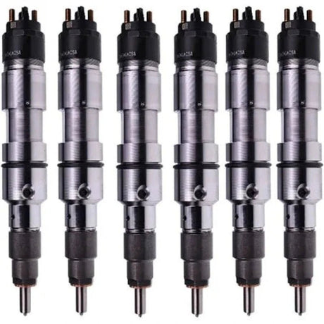 6 Piece Fuel Injector 51101006115 0445120186 Fits for MAN Engine D0834LFL67 D0834LFL60 D0836LFL66 Truck TGL TGM - Fab Heavy Parts